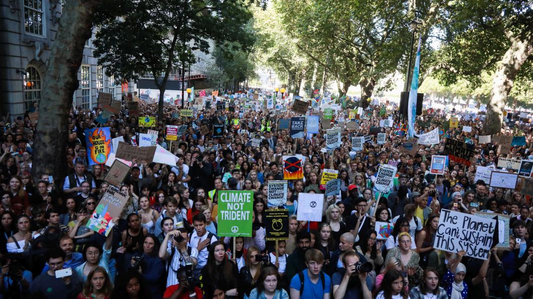 Klimaatstaking in Londen (Foto: Kristian Buus)