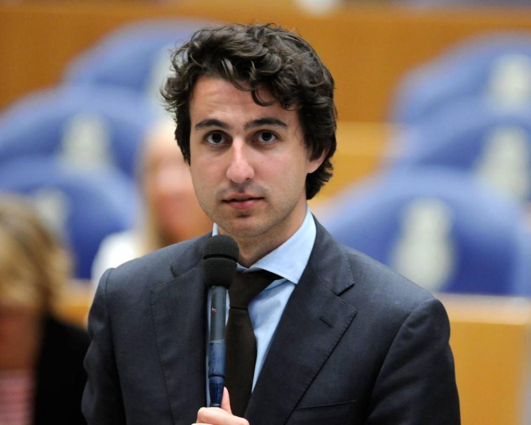 Jesse Klaver in debat in de Tweede Kamer Jesse Klaver in debat in de Tweede Kamer