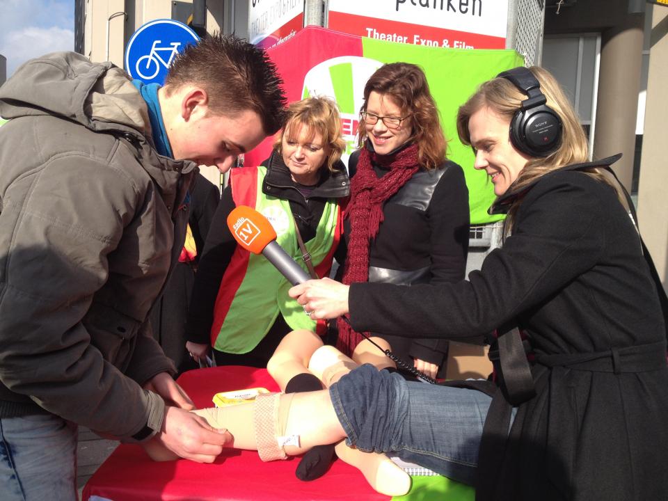 Stop de Stopwatch actie 26 februari, Almere.